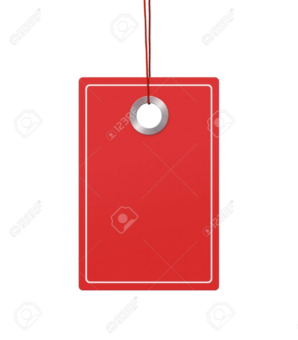 blank price tags