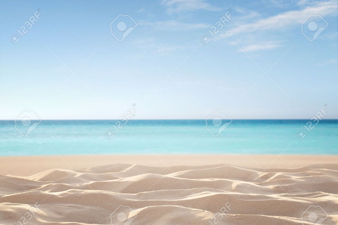 Empty, defocused tropical beach background with copy space - 63299883 Empty, defocused tropical beach background with copy space - 63299883