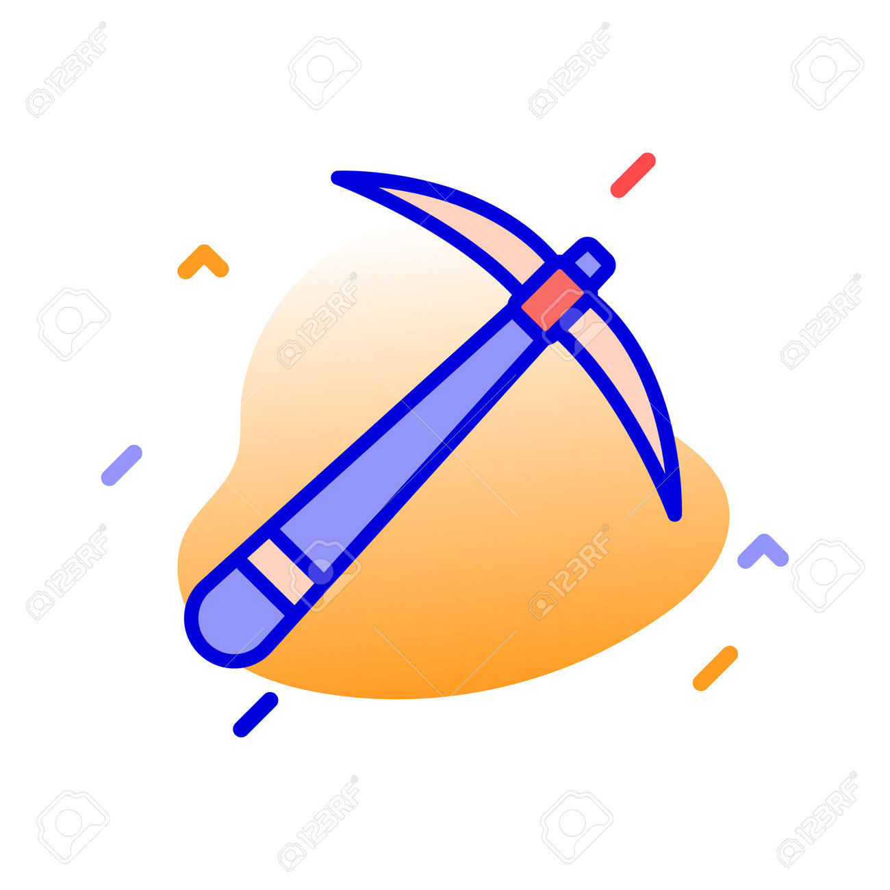 Bitcoin Mining Tool, Pickaxe, Mining Pickaxe, Mining Tool Fully Editable  Vector Icons 免版税剪贴画，向量插图和库存图片. Image 158826501