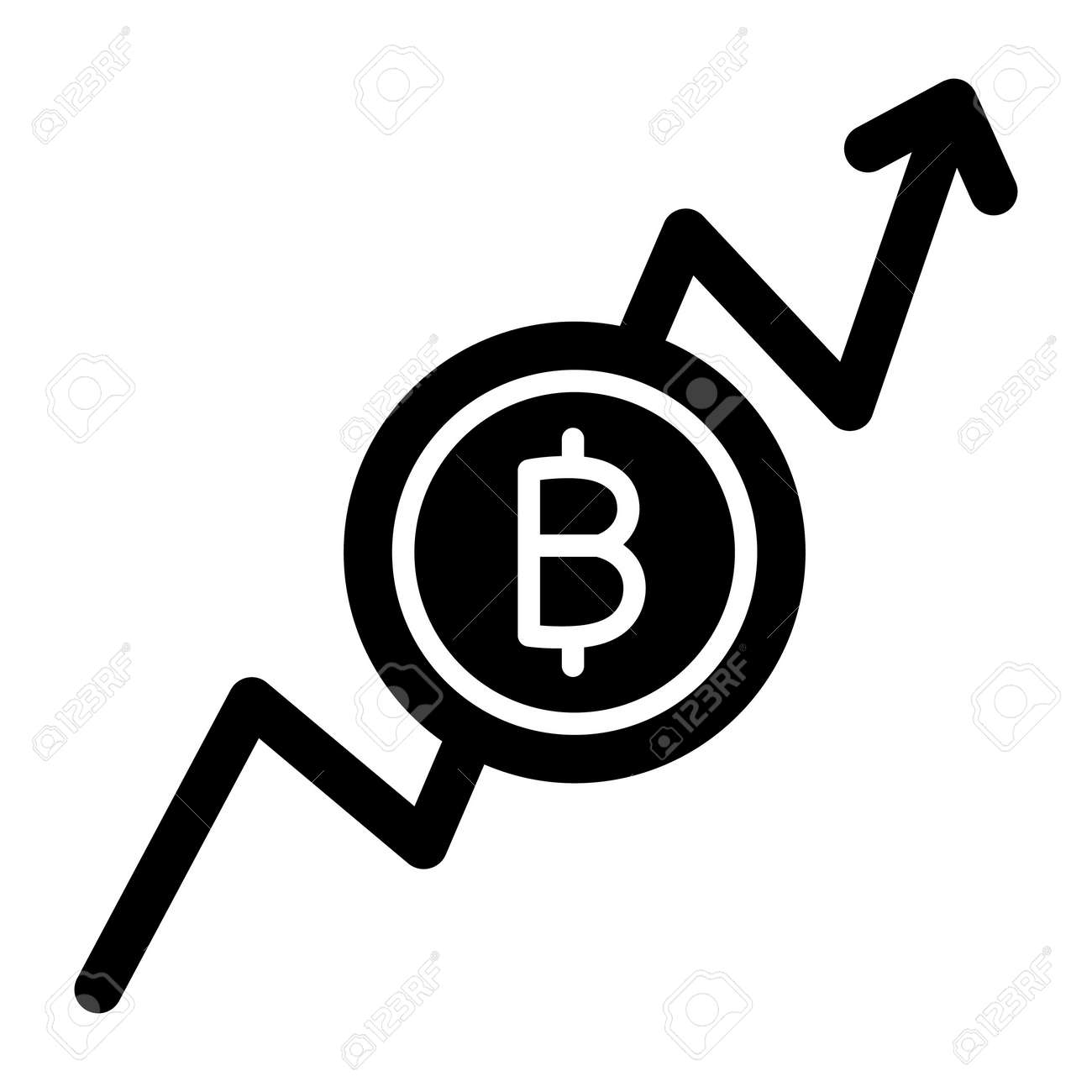 비트코인 분석 비트코인 차트 비트코인 그래프 비트코인 시장 완전히 편집 가능한 벡터 아이콘 로열티 무료 사진, 그림, 이미지 그리고  스톡포토그래피. Image 158885767