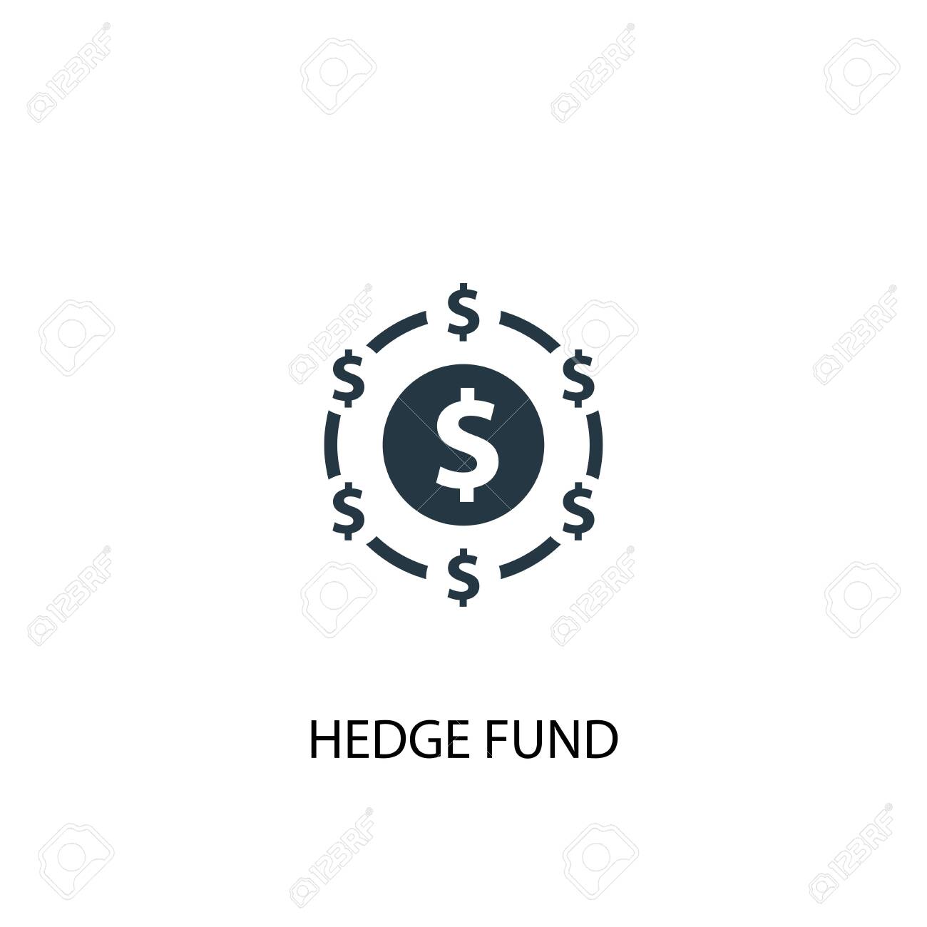 헤지 펀드 아이콘입니다. 간단한 요소 그림입니다. 헤지 펀드 개념 기호 디자인입니다. 웹에 사용할 수 있습니다 로열티 무료 사진,  그림, 이미지 그리고 스톡포토그래피. Image 133748942