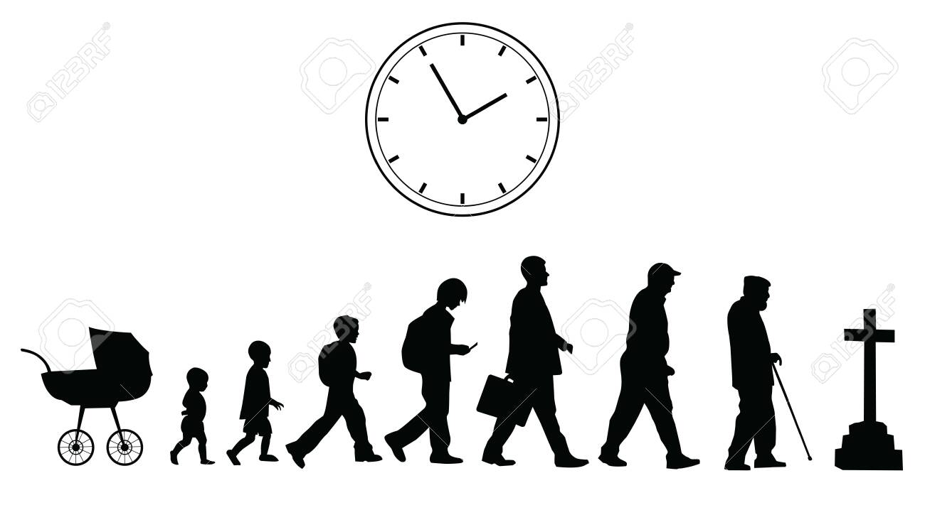 Time passing, vector concept - 140529559 Time passing, vector concept - 140529559