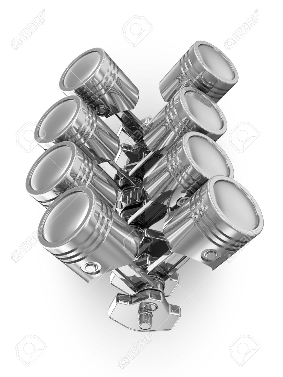 V8 Engine Pistons - 975x1300 - jpeg V8 Engine Pistons