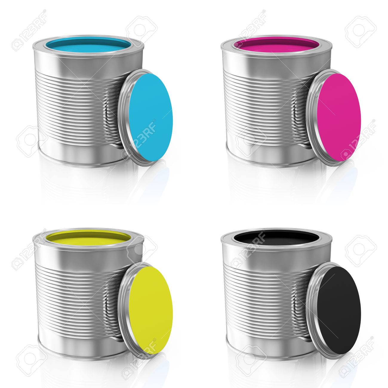 ペンキ缶の白地 Cmyk 概念分離したグループ の写真素材 画像素材 Image 0871 ペンキ缶の白地 Cmyk 概念分離したグループ の写真素材 画像素材 Image 0871