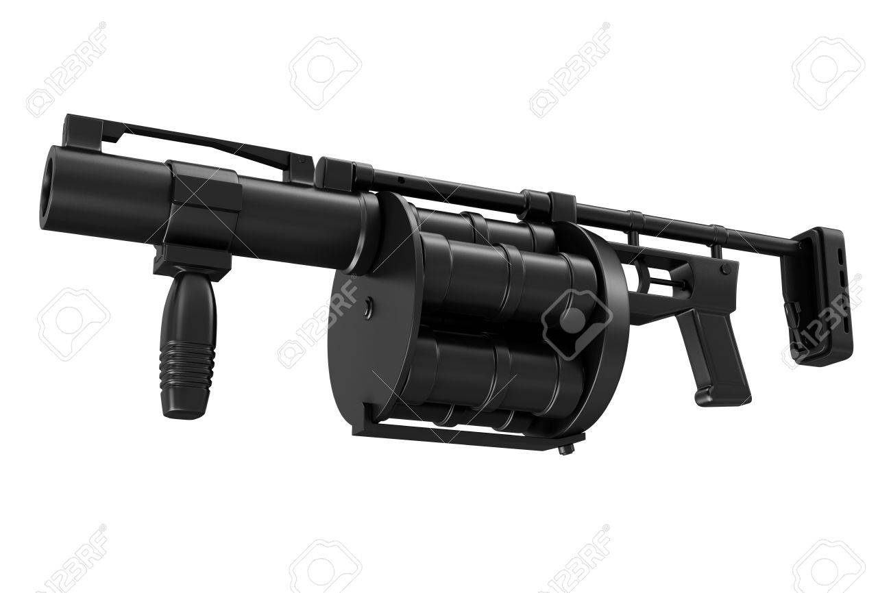 白い背景に分離された黒モダンな擲弾発射機 軍の戦術的な武器の概念 の写真素材 画像素材 Image 白い背景に分離された黒モダンな擲弾発射機 軍の戦術的な武器の概念 の写真素材 画像素材 Image