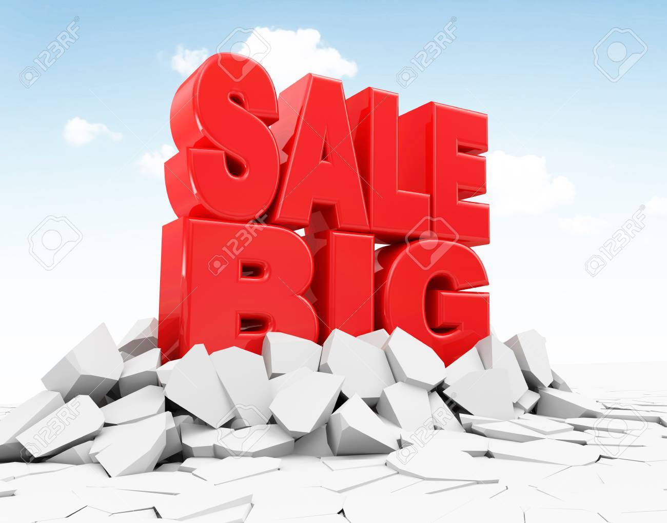 big sale sign