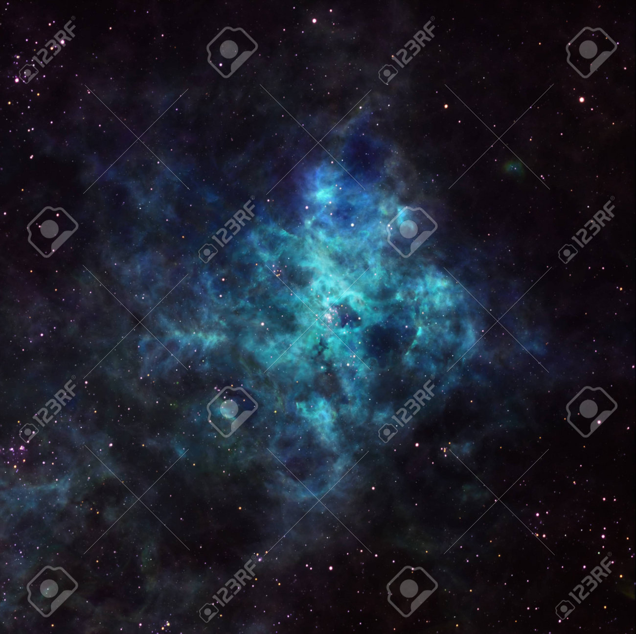 Astronomical background with colorful space nebula and starfield - 39332433 Astronomical background with colorful space nebula and starfield - 39332433