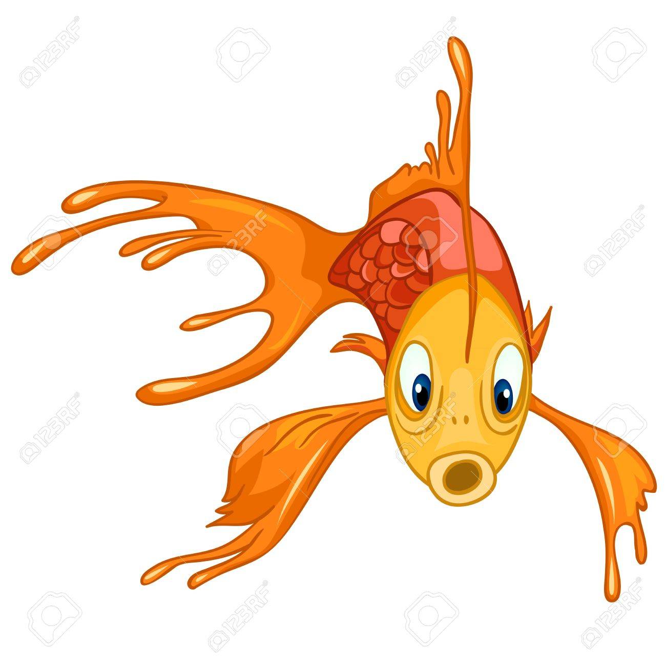 漫画のキャラクターの魚のイラスト素材 ベクタ Image 漫画のキャラクターの魚のイラスト素材 ベクタ Image