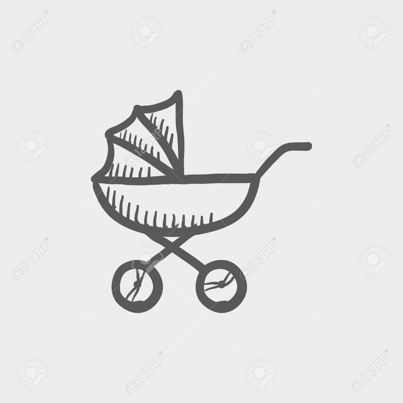 light grey stroller