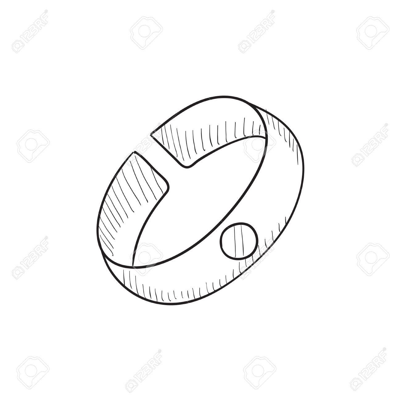 Dibujo Icono De La Pulsera Para Web, Móvil Y La Infografía. Dibujado A Mano Icono De Pulsera. Icono Del Vector De Pulsera. Icono De Pulsera En El Fondo Blanco. Svg,