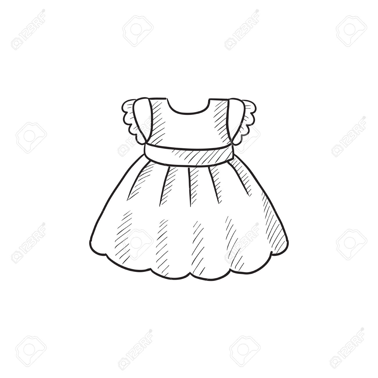 Bebé Dibujo Icono De Vestido Vector Aislado En El Fondo. Dibujado A Mano Icono Del Vestido Del Bebé. Icono De Boceto Del Vestido Del Bebé De Infografía, Sitio Web O Aplicación. Ilustraciones Bebé Dibujo Icono De Vestido Vector Aislado En El Fondo. Dibujado A Mano Icono Del Vestido Del Bebé. Icono De Boceto Del Vestido Del Bebé De Infografía, Sitio Web O Aplicación. Ilustraciones