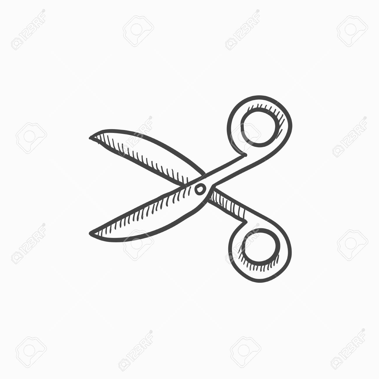 scissors sketch