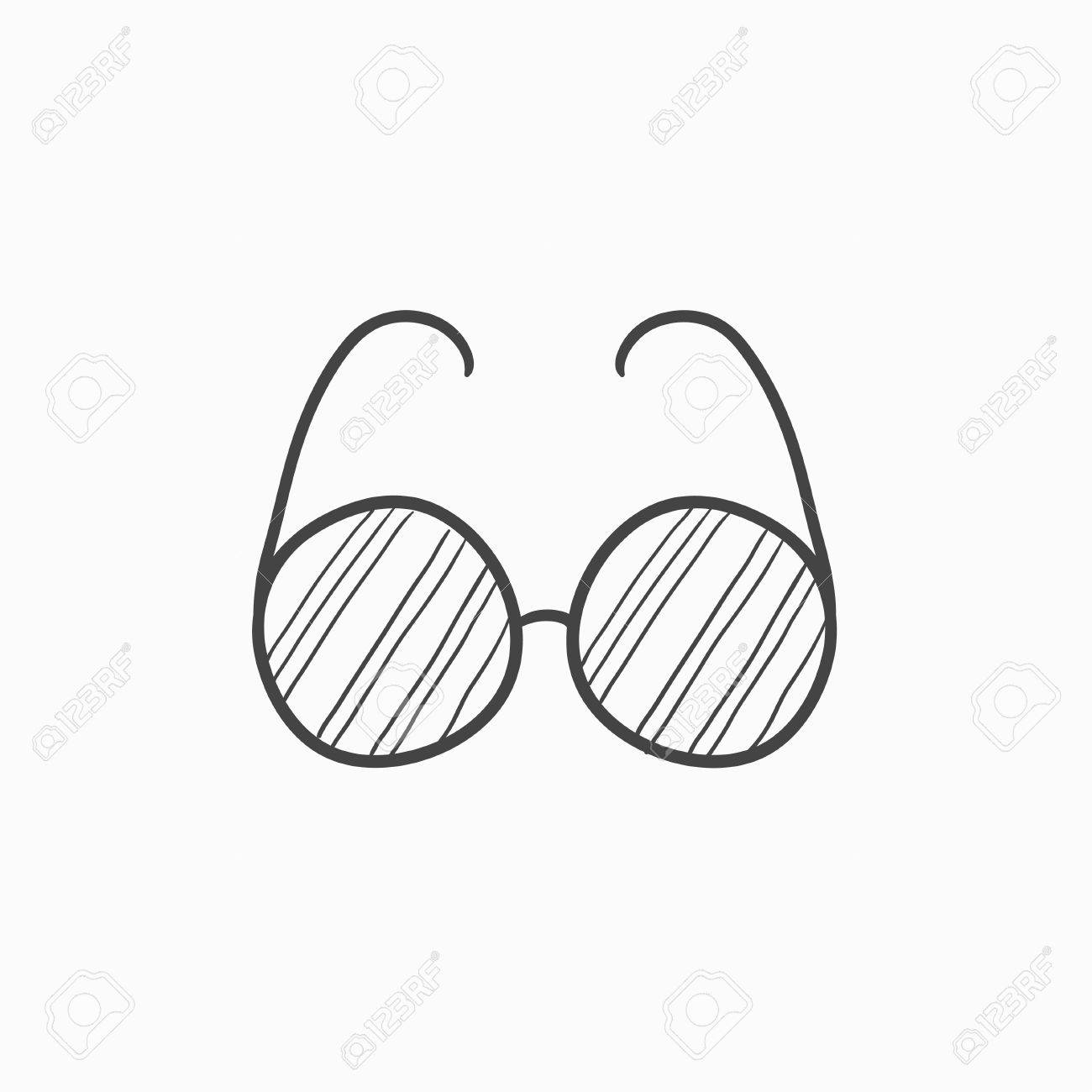 eyeglasses drawing