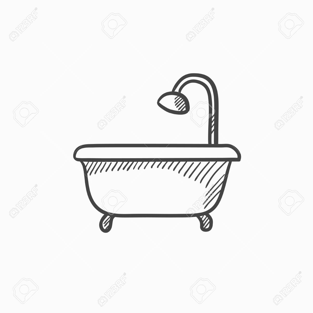 Bathtub dibujo