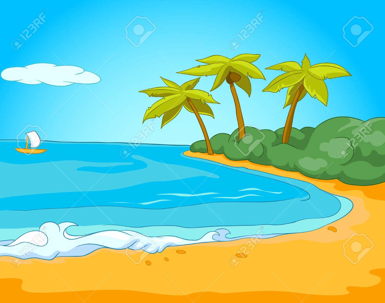 手には 夏の海の風景の漫画が描かれました ビーチ リゾートの背景 海辺の背景のカラフルな漫画 ヤシの木 海とヨットとエキゾチックなビーチの夏漫画背景 の写真素材 画像素材 Image 手には 夏の海の風景の漫画が描かれました ビーチ リゾートの背景 海辺の背景のカラフルな漫画 ヤシの木 海とヨットとエキゾチックなビーチの夏漫画背景 の写真素材 画像素材 Image
