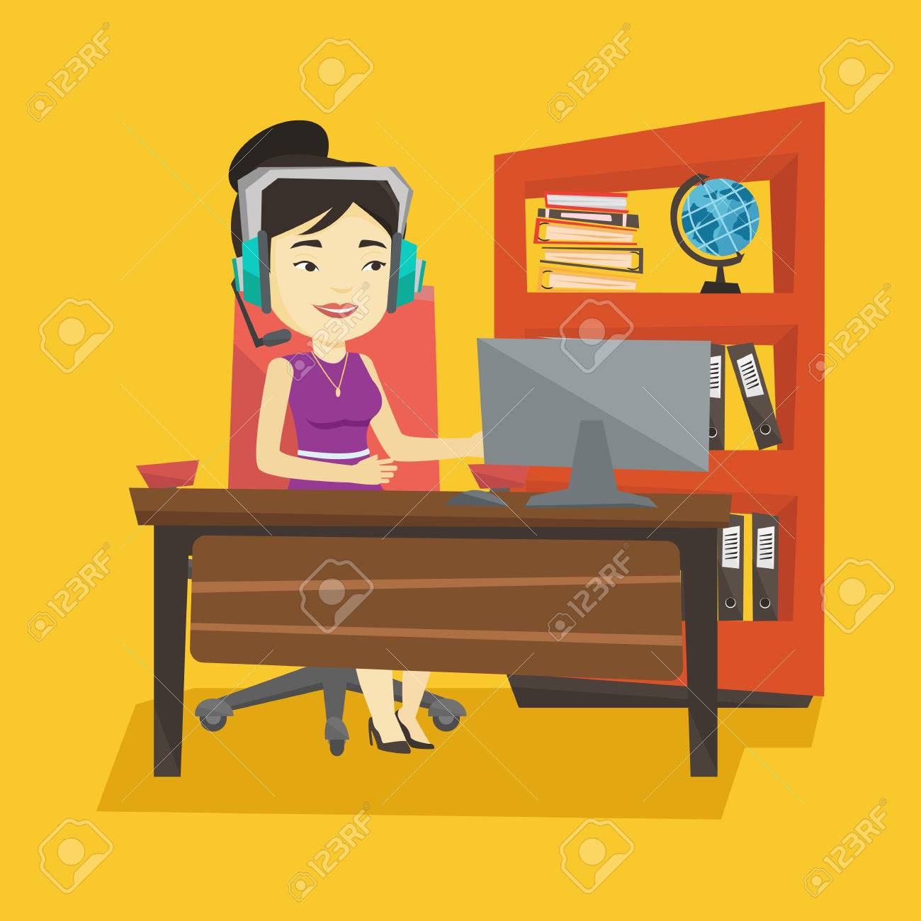 asian office clips Stick teen videos