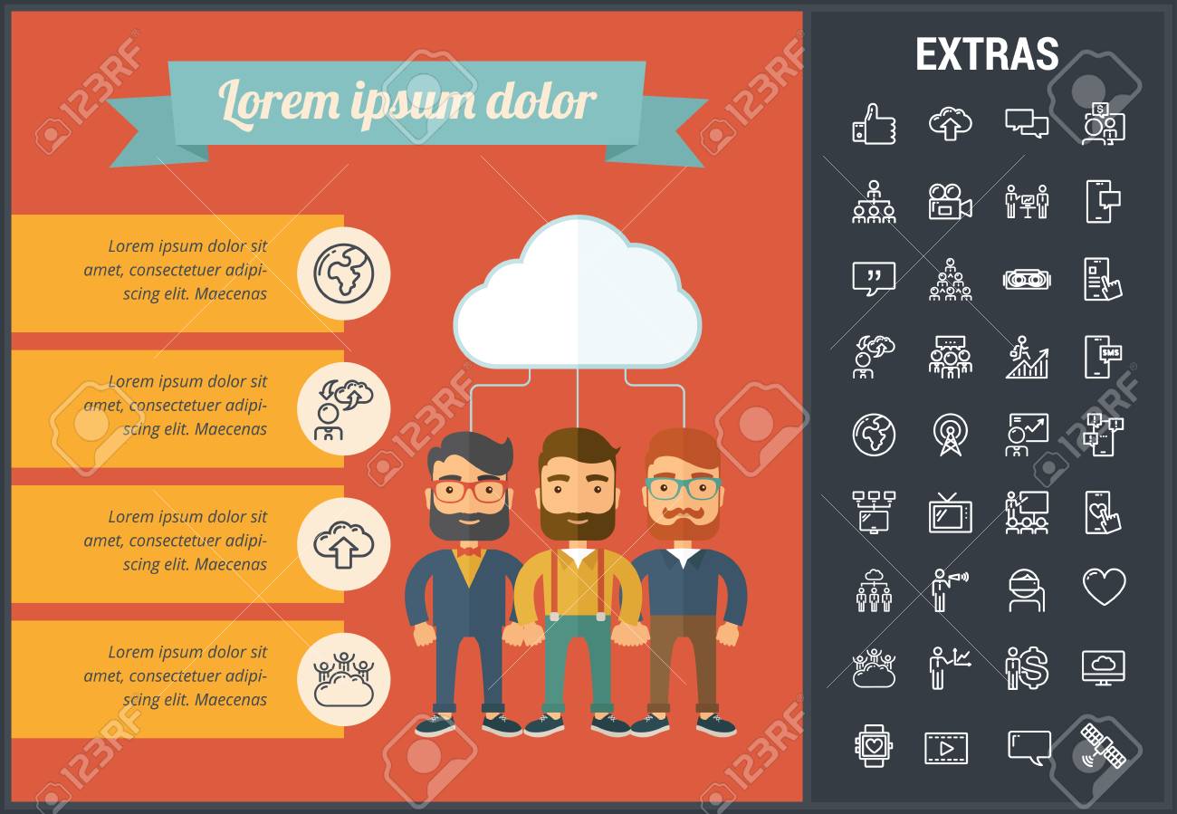social media infographic template
