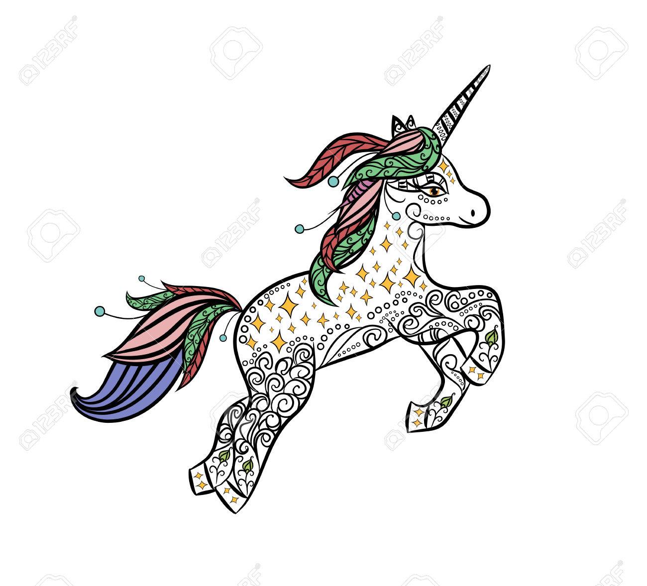 Tatouages pour enfants licornes 10 Designs Licornes