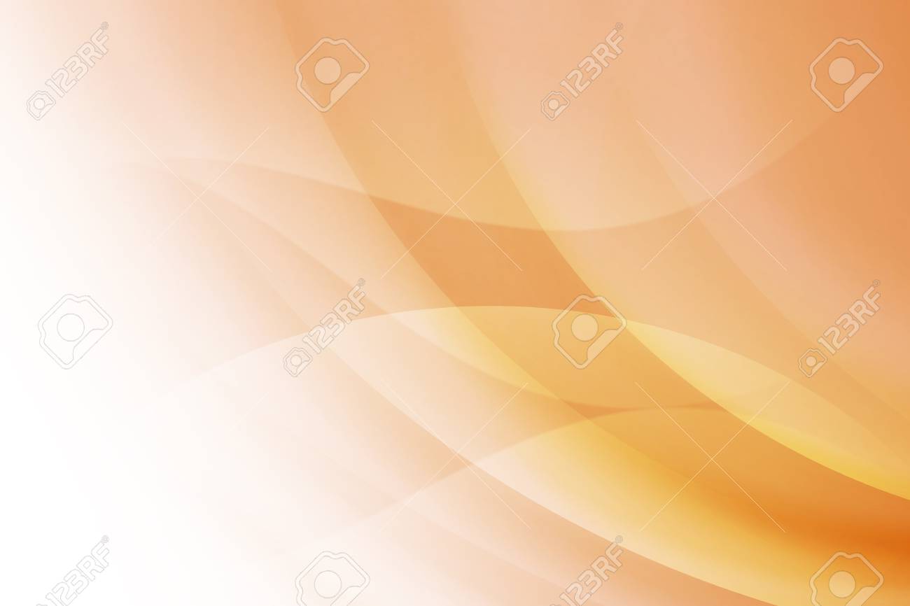 柔らかいオレンジ色のグラデーションの色の抽象的な背景 の写真素材 画像素材 Image