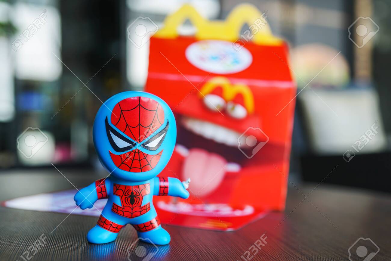mcdo happy meal spiderman