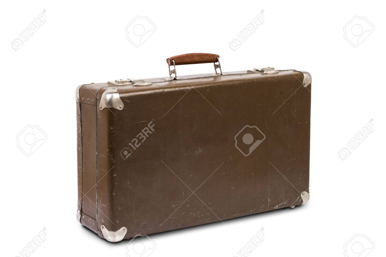 old style suitcase