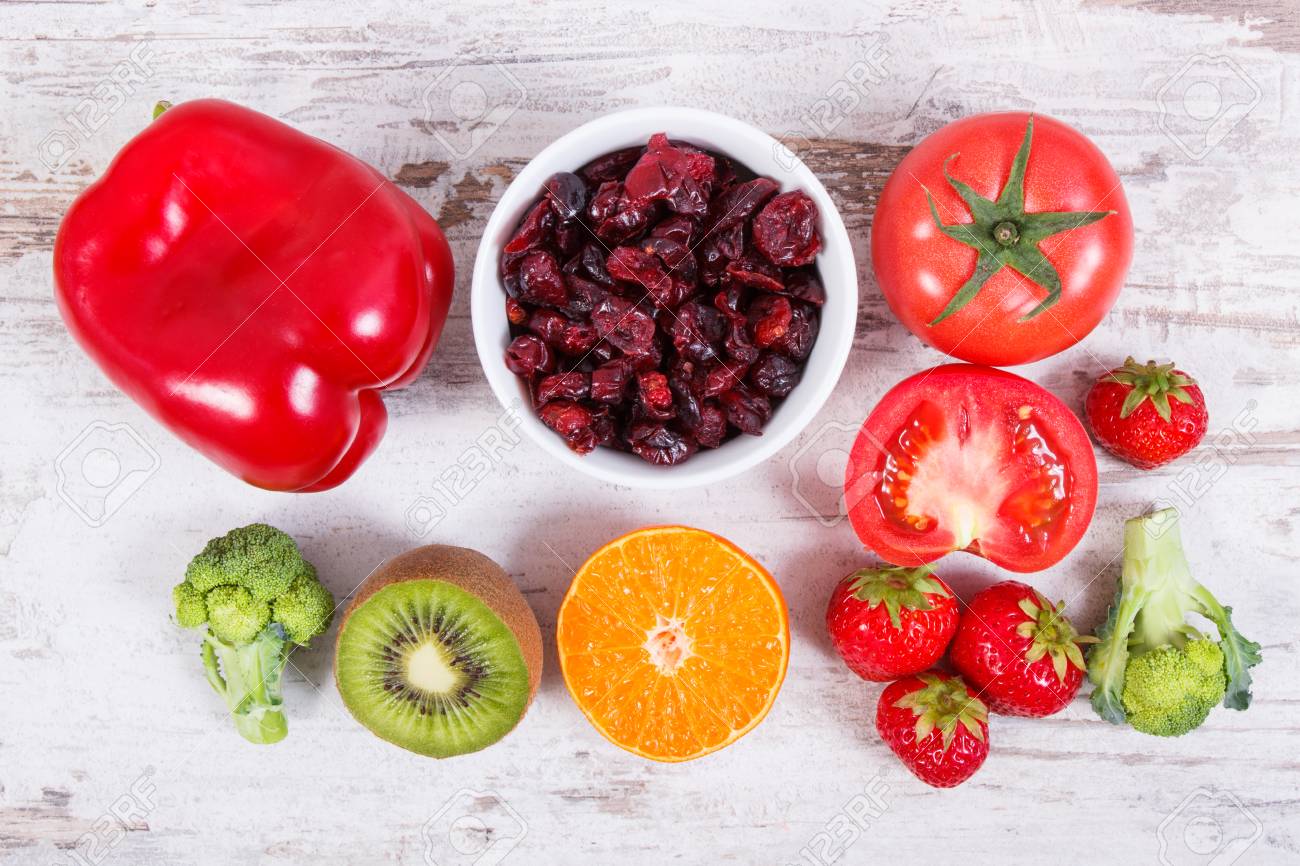 frutas q contengan vitamina c