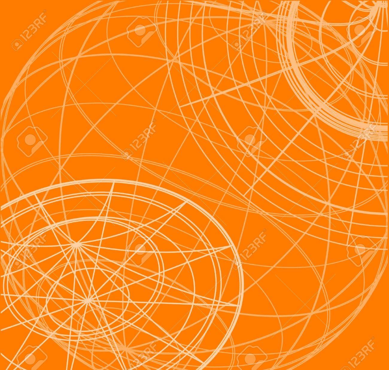 創造的なオレンジ色の背景デザイン のイラスト素材 ベクタ Image