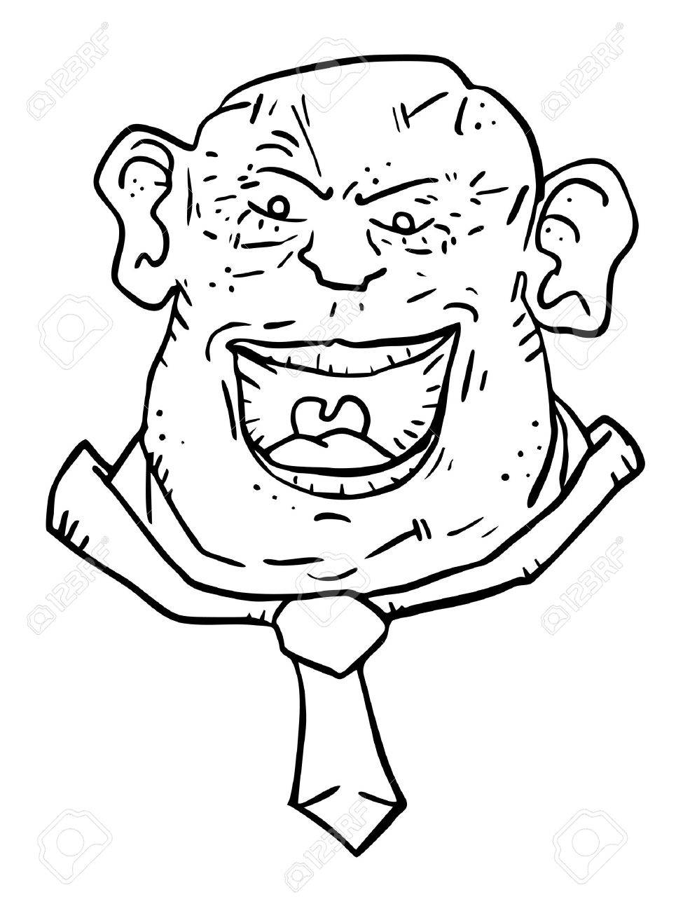 joke crazy face man draw royalty free cliparts vectors and stock