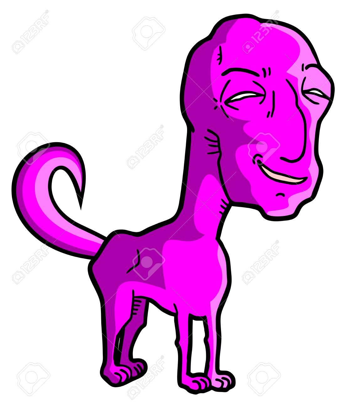Pink Animal Royalty Free Cliparts Vectors And Stock Illustration Image