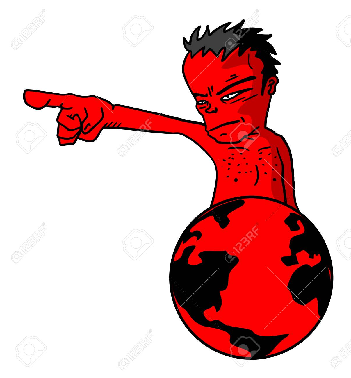 世界征服 のイラスト素材 ベクタ Image