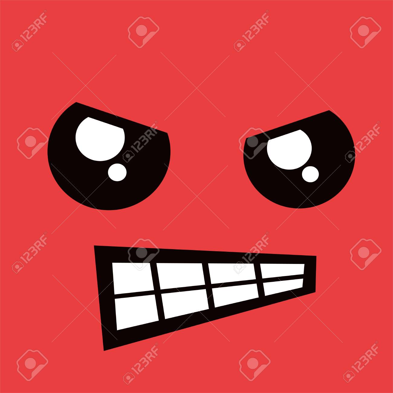 怒りの表現デザインのイラスト素材 ベクタ Image 怒りの表現デザインのイラスト素材 ベクタ Image
