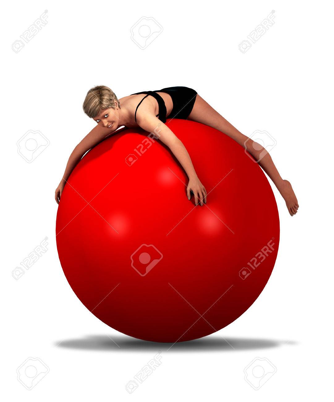 giant exercise ball