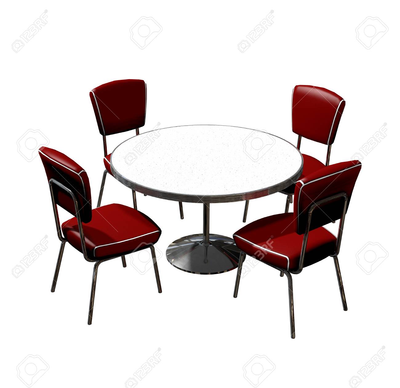 diner tables and chairs