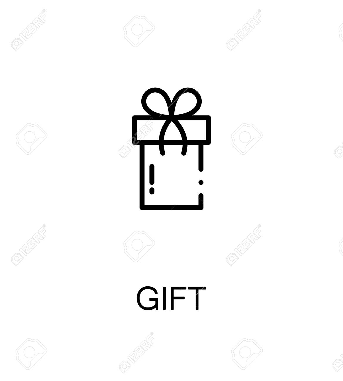 gift icon single high