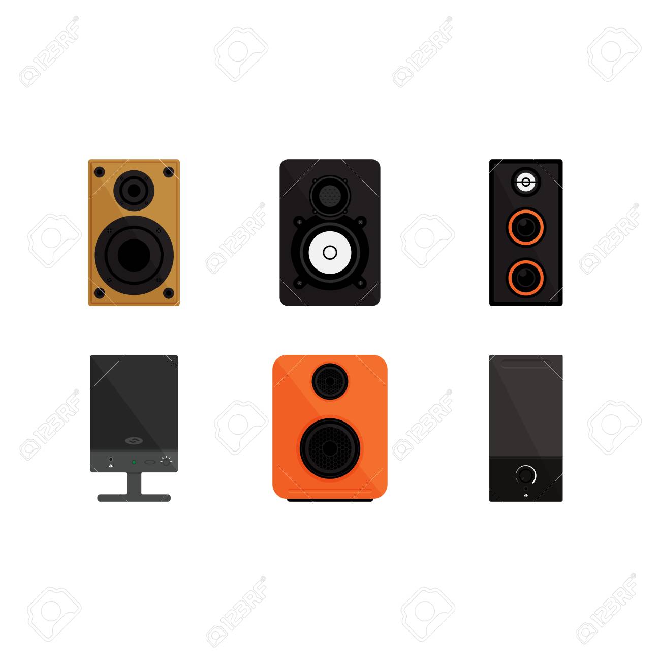 flat speakers