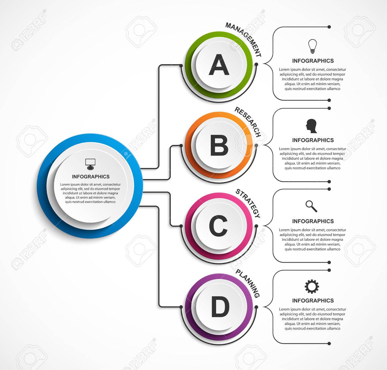 html organization chart template