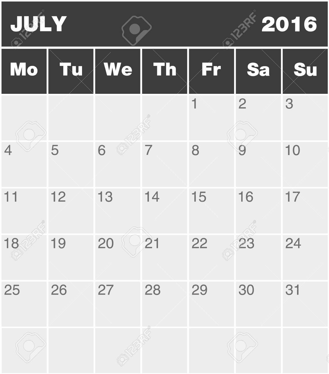 古典的な月のポートフォリオ内のすべての年つき 16 年 7 月月曜 日曜の英語でカレンダーを計画 のイラスト素材 ベクタ Image 古典的な月のポートフォリオ内のすべての年つき 16 年 7 月月曜 日曜の英語でカレンダーを計画 のイラスト素材 ベクタ Image