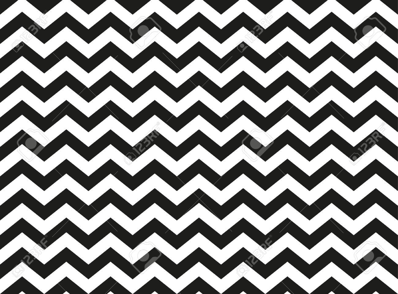 Regular Black And White Zigzag Chevron Pattern Seamless Zig Royalty Free Cliparts Vectors And Stock Illustration Image 104910970