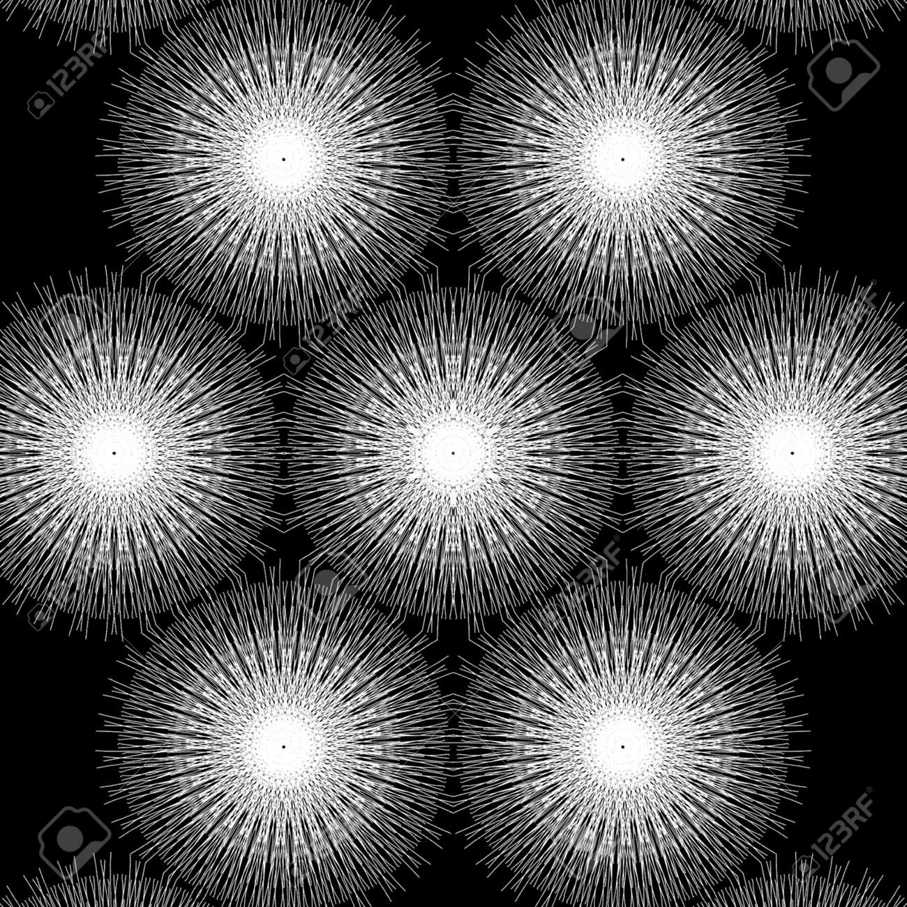 White pattern Design in black background - 155625915 White pattern Design in black background - 155625915
