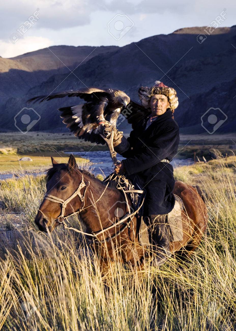 Kazakh Men Traditionally Hunt Foxes And Wolves Using Trained