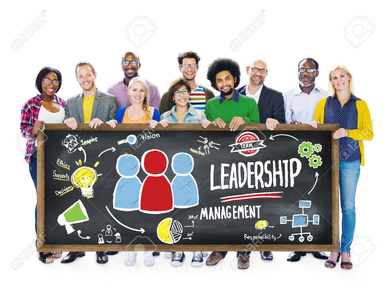 diversity casual people leadership management banner team support