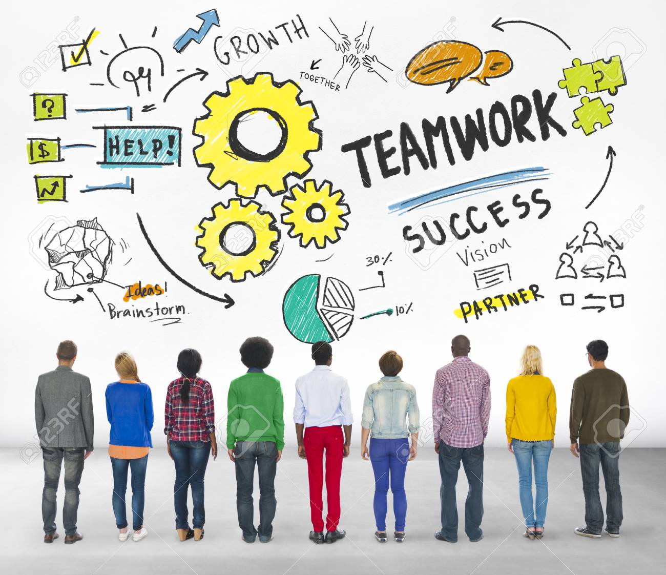 Stock Photo Teamwork Team Together Collaboration Group People Diversity Concept Stock Photo Teamwork Team Together Collaboration Group People Diversity Concept
