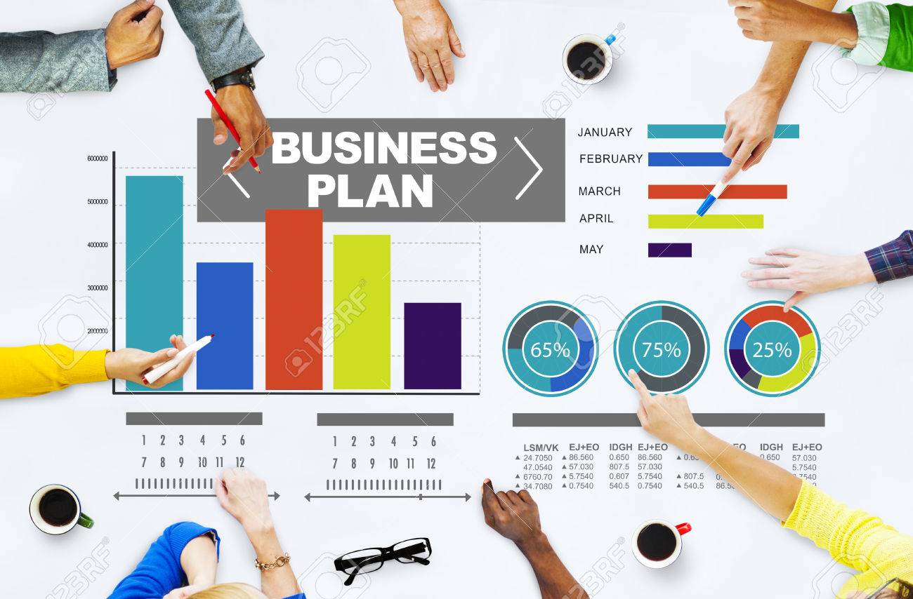 business plan graph brainstorming strategy idea info concept stock