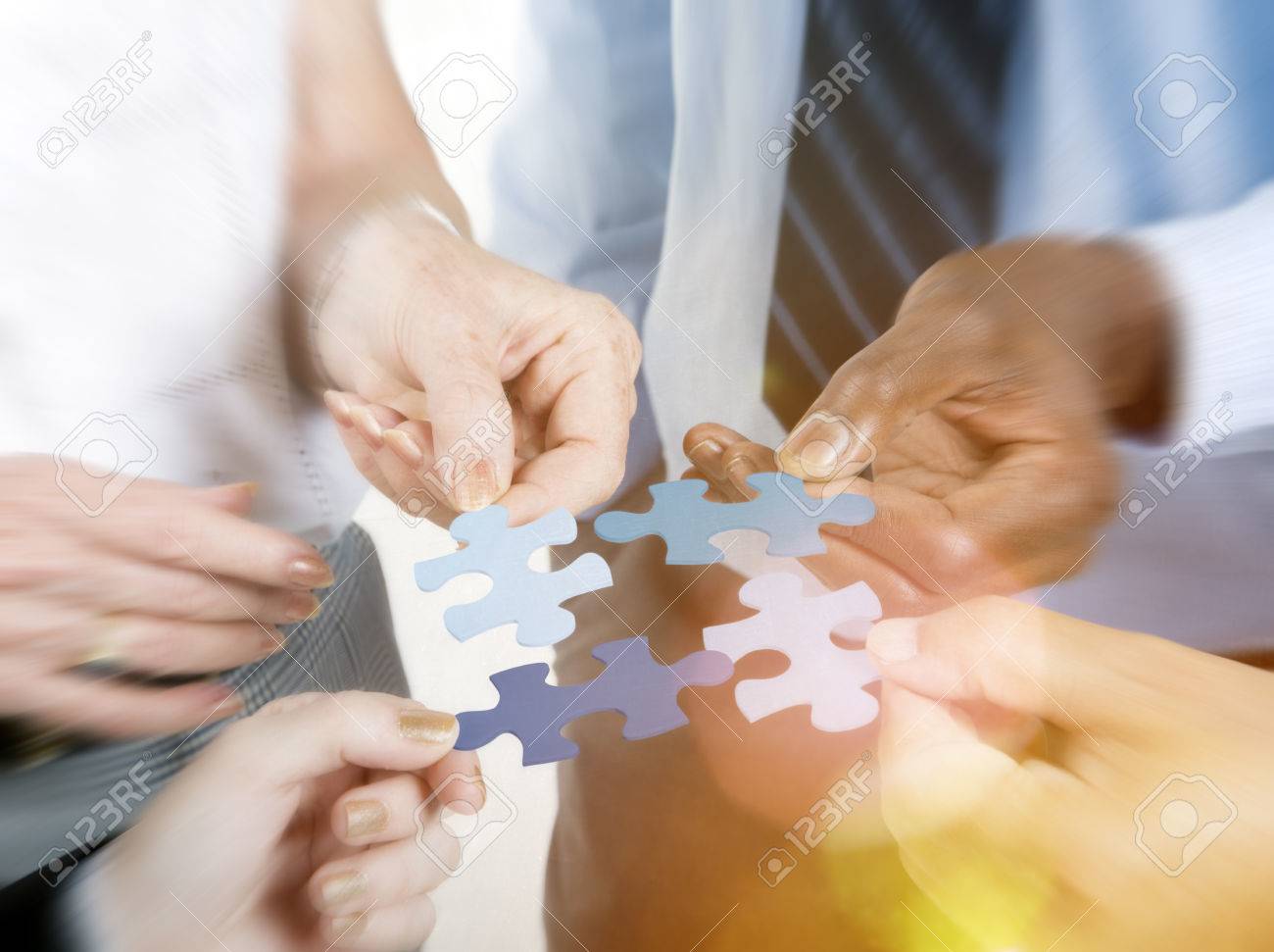 Business Connection Corporate Team Jigsaw Puzzle Concept - 51833030 Business Connection Corporate Team Jigsaw Puzzle Concept - 51833030