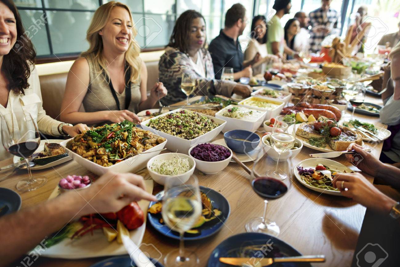 Buffet Dinner Dining Food Celebration Party Concept - 53102954 Buffet Dinner Dining Food Celebration Party Concept - 53102954