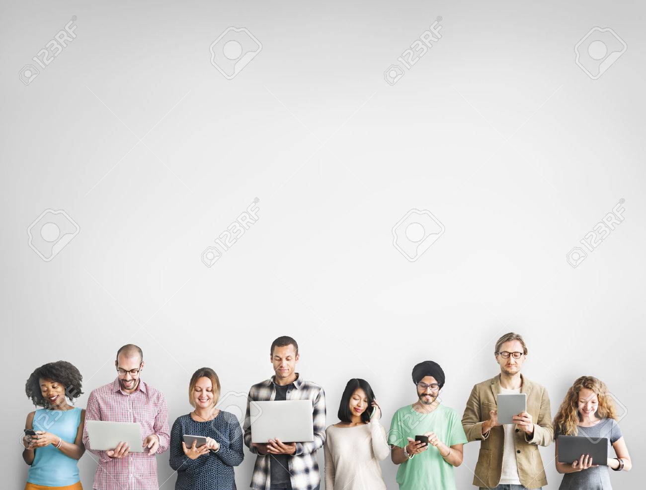Group of People Connection Digital Device Concept - 53714678 Group of People Connection Digital Device Concept - 53714678