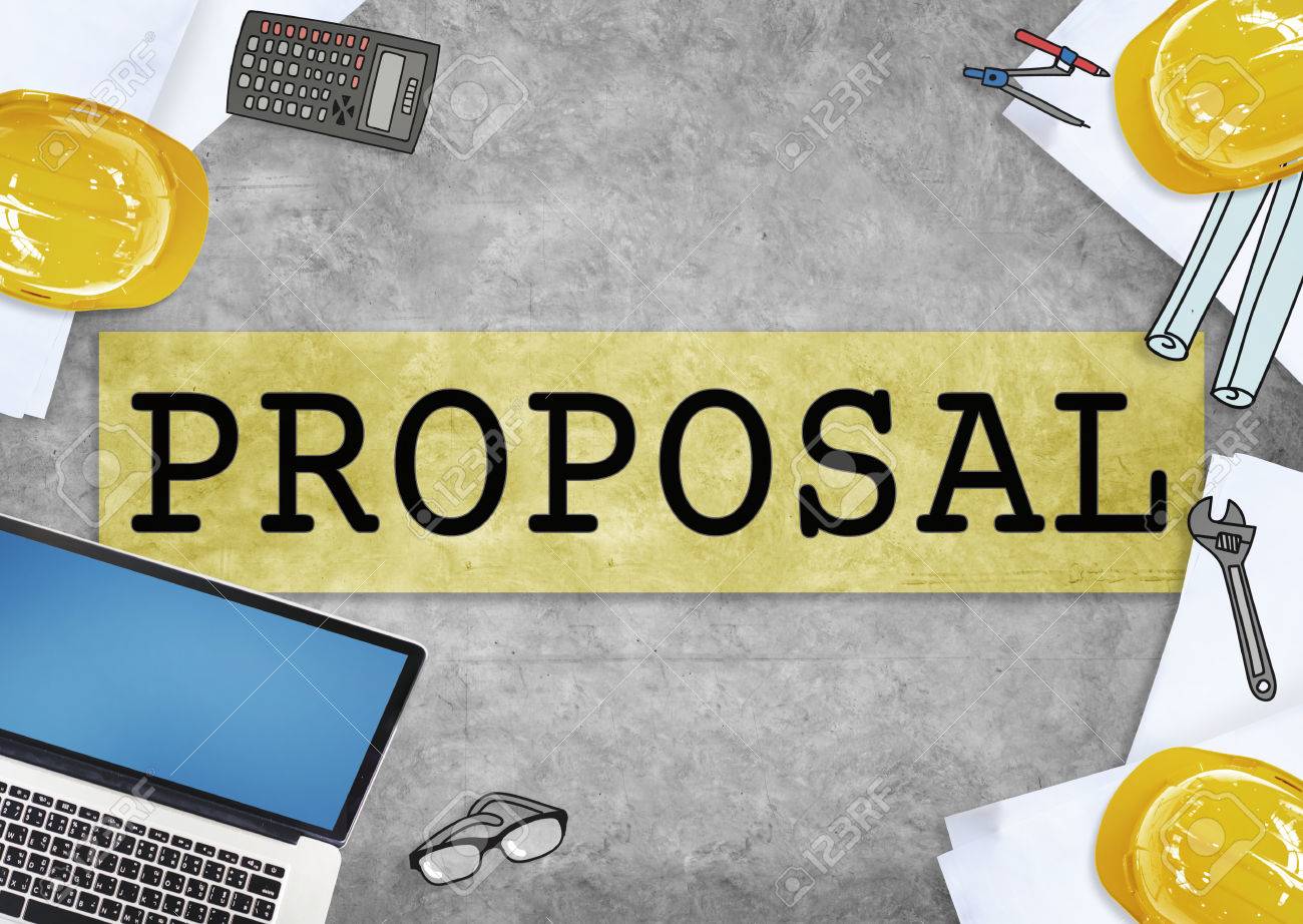 proposal suggestion business contract concept stock photo picture