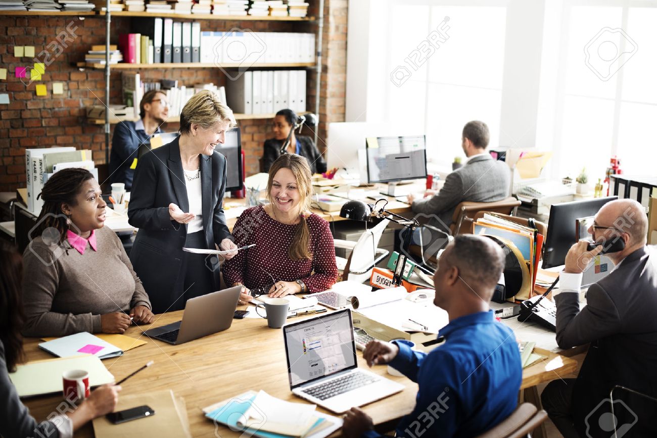 Business Team Working Office Worker Concept - 55001197 Business Team Working Office Worker Concept - 55001197