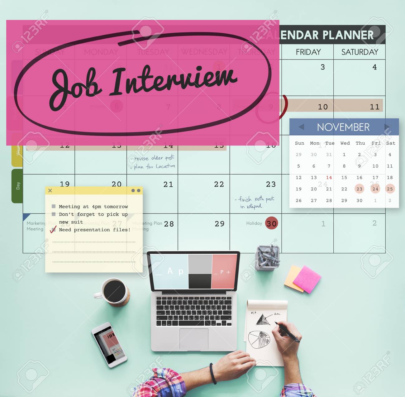 schedule a job interview