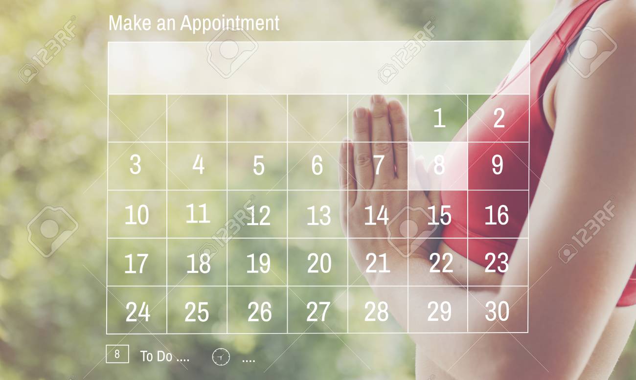 make an appointment calendar schedule organization planning concept make schedule calendar